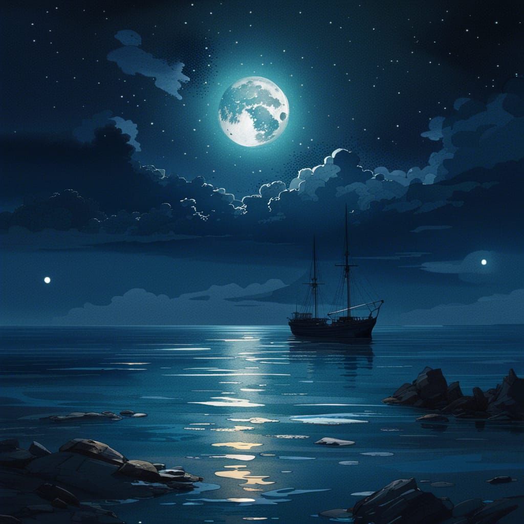 Beneath the Light of the Moon