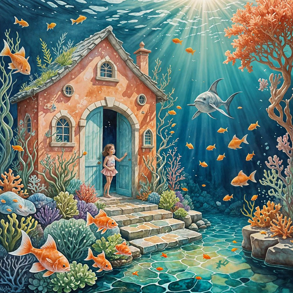 Human Life Underwater  by @Sherkhal