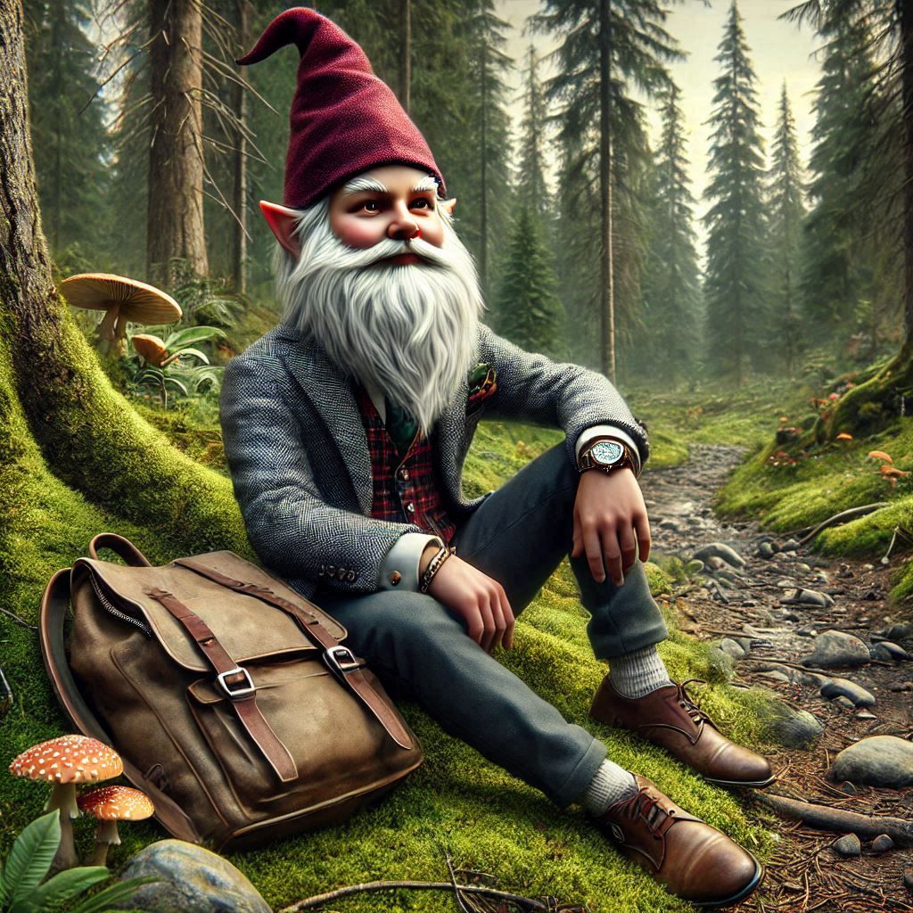 Stylish gnome