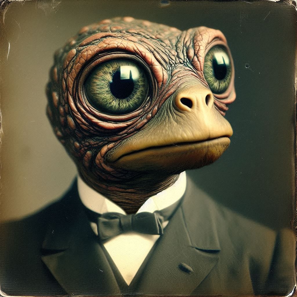 Classified Alien P👽rtrait