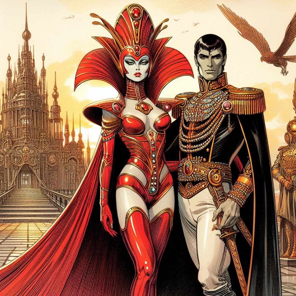 Golden Age Sci-Fi Comics, Series 1: Space Kings and Queens - 18