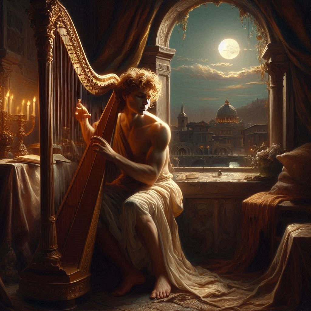 The Lonely Harpist - 003