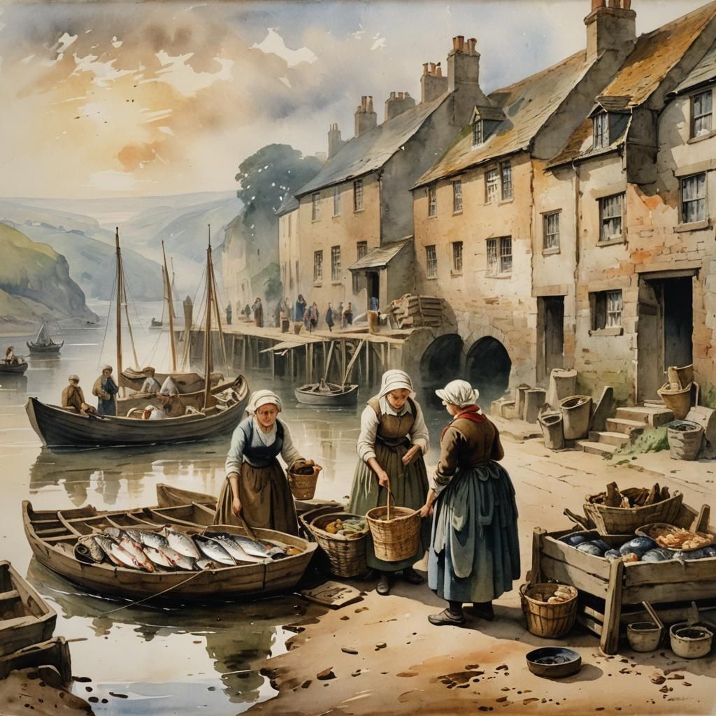 Selling today's catch  by @Human Deliciousness