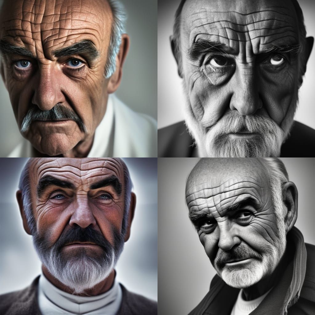 Sean Connery as Jedi master
