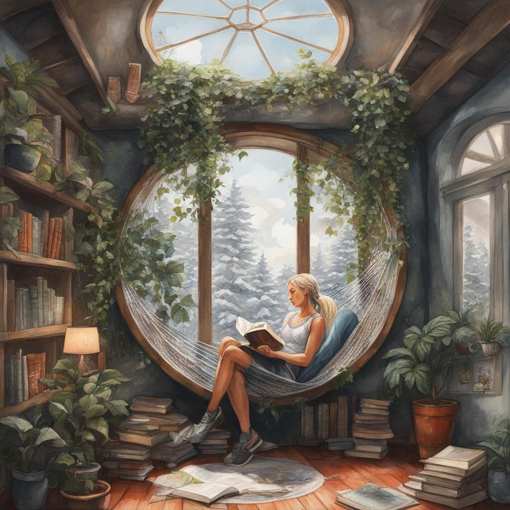 home is where your books are  by @aiswa