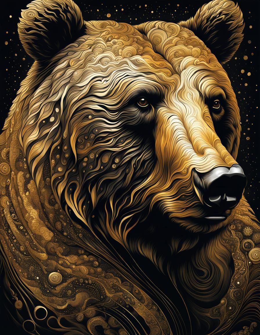 Spiritual polar bear