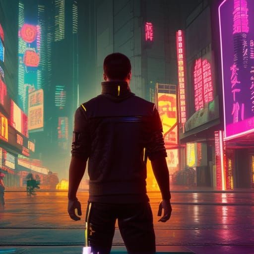 ninja in cyper city