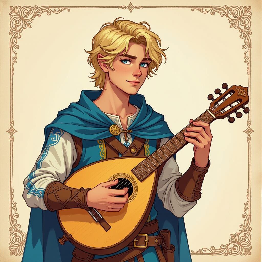 Joris the bard, 15 years old