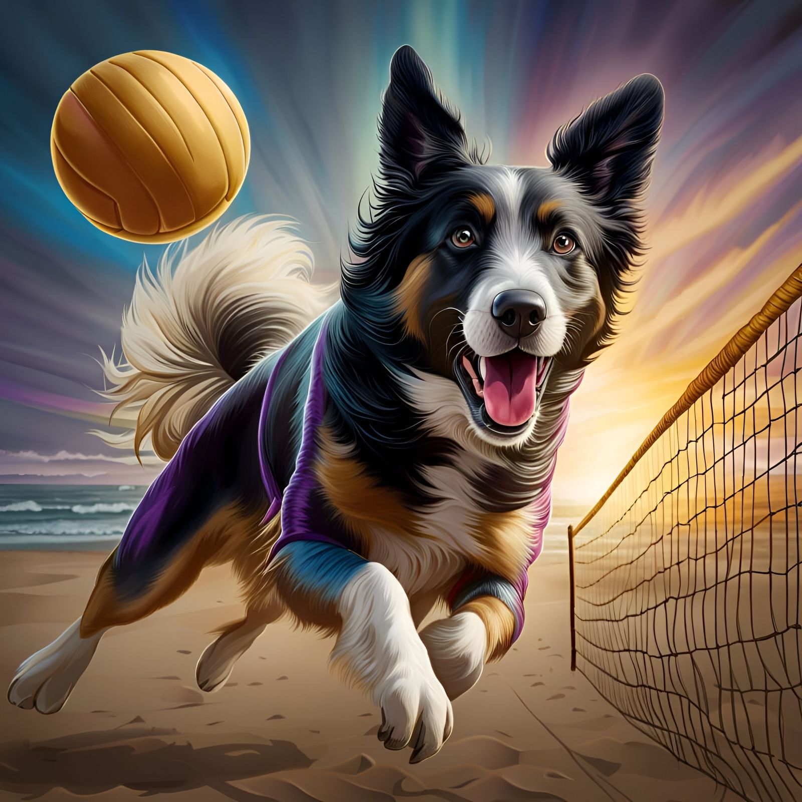 Beach Volleyball  by @Hyrum