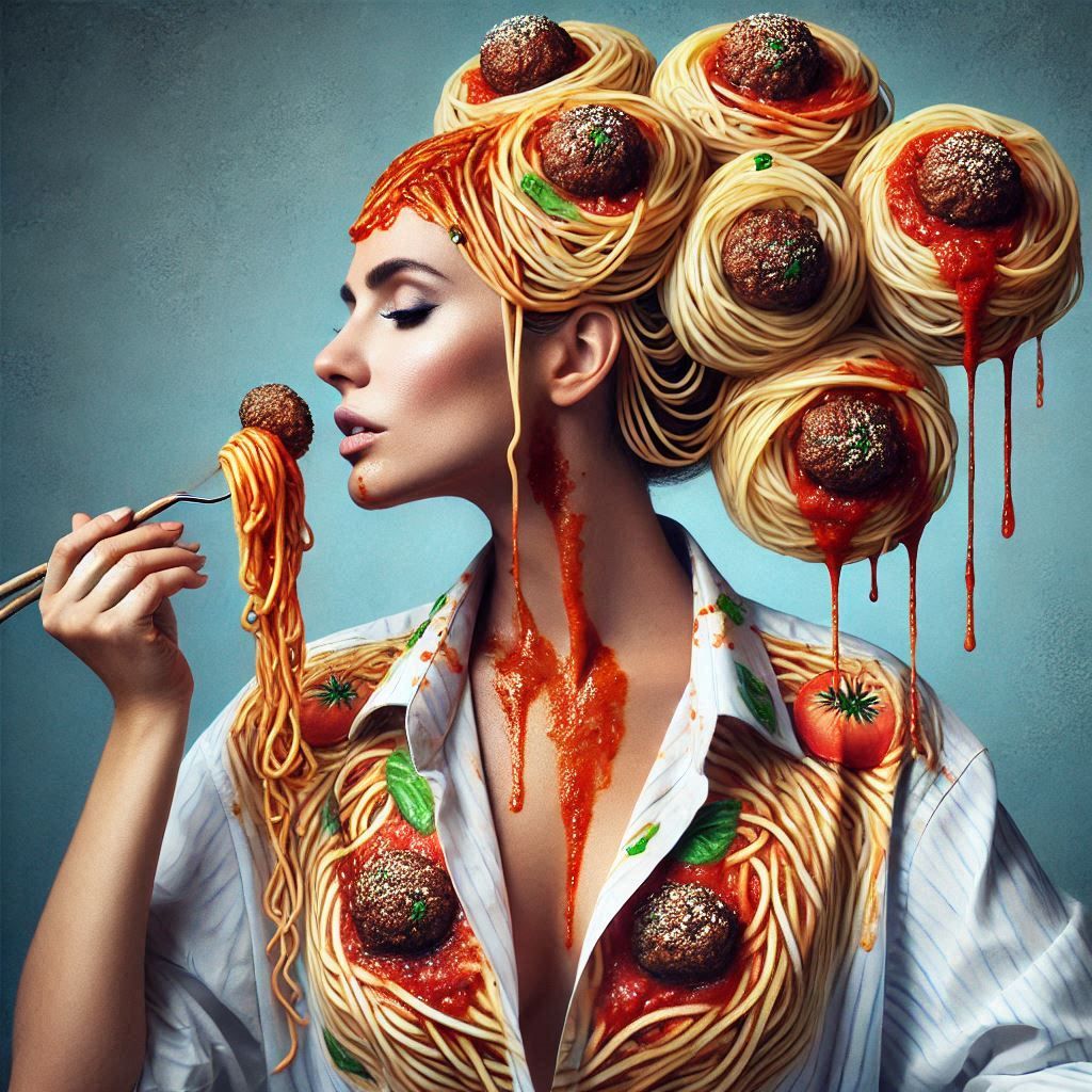 Spaghetti with meat balls