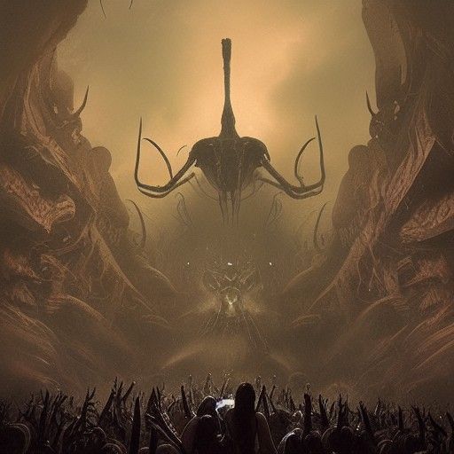 Aliens concert in hell