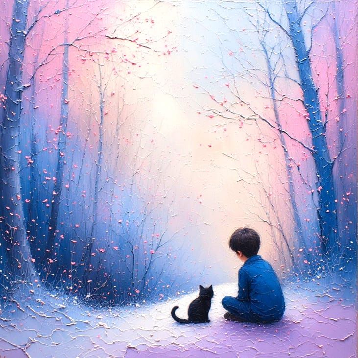 I may be alone... but I always have my cat by my side