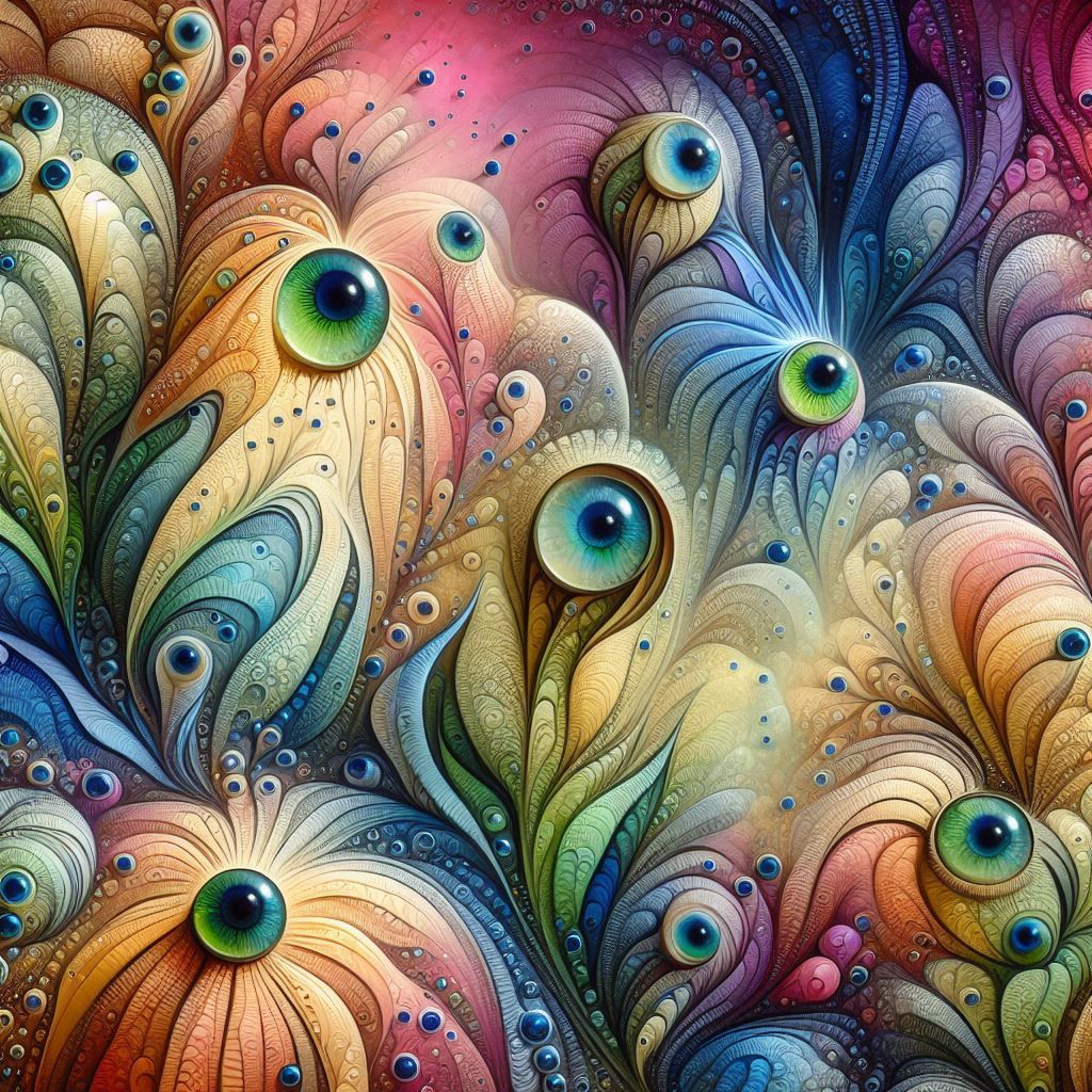 Alien landscape, watching you...