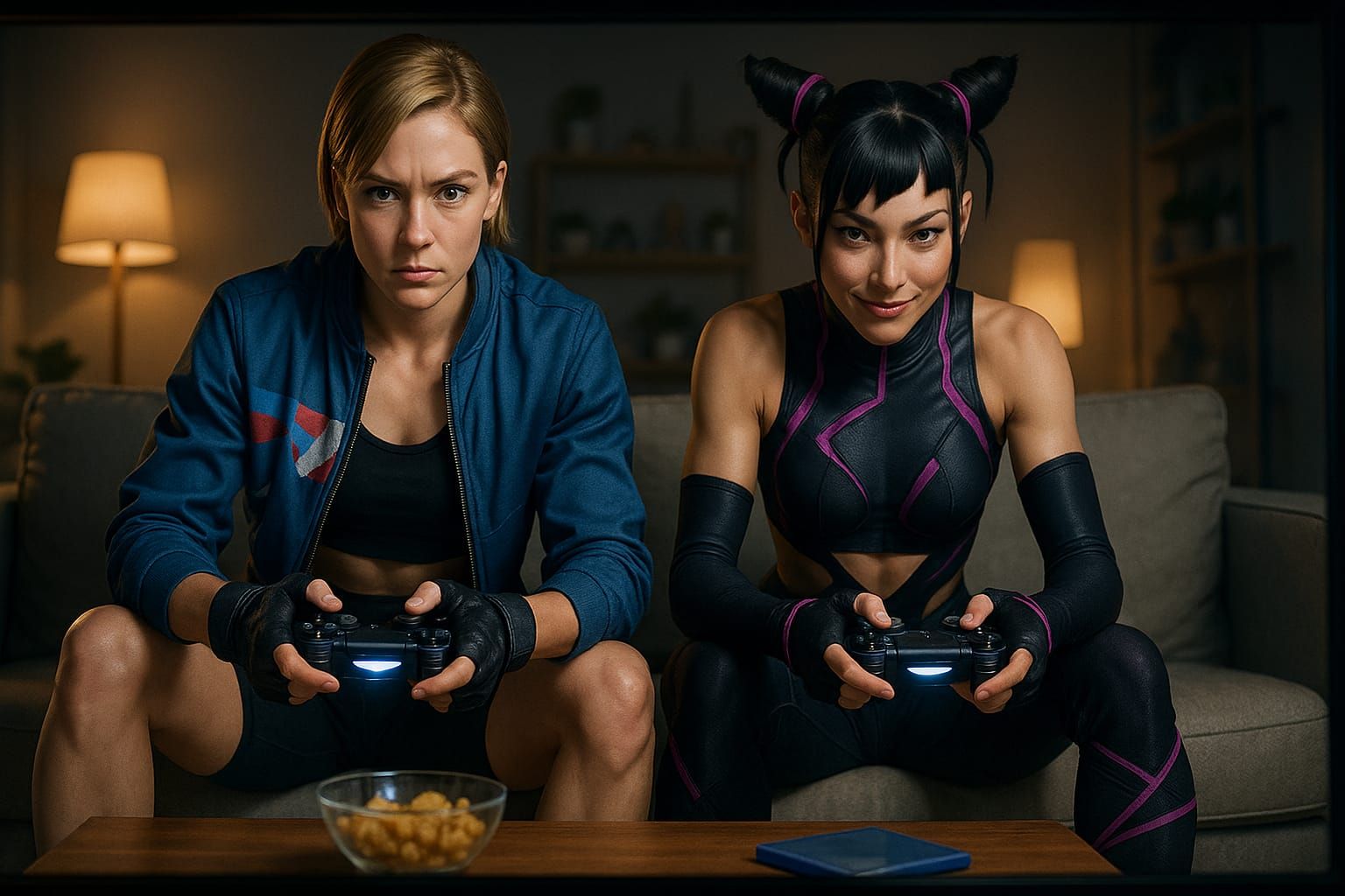 Gaming Battle - Cammy vs. Juri