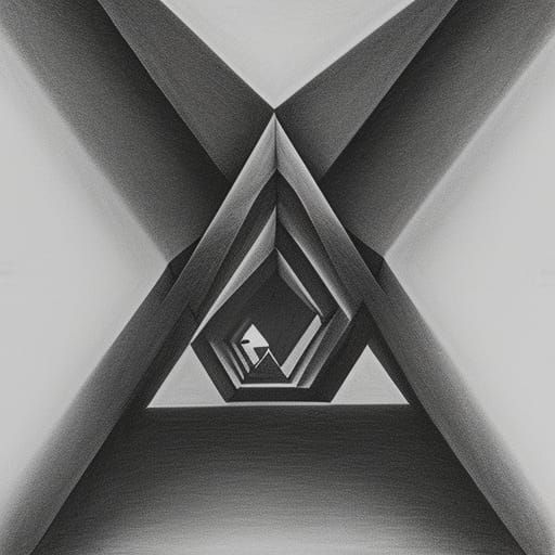 baby owl inside Penrose triangle