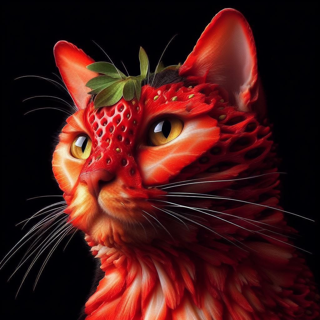 Strawberry Cat