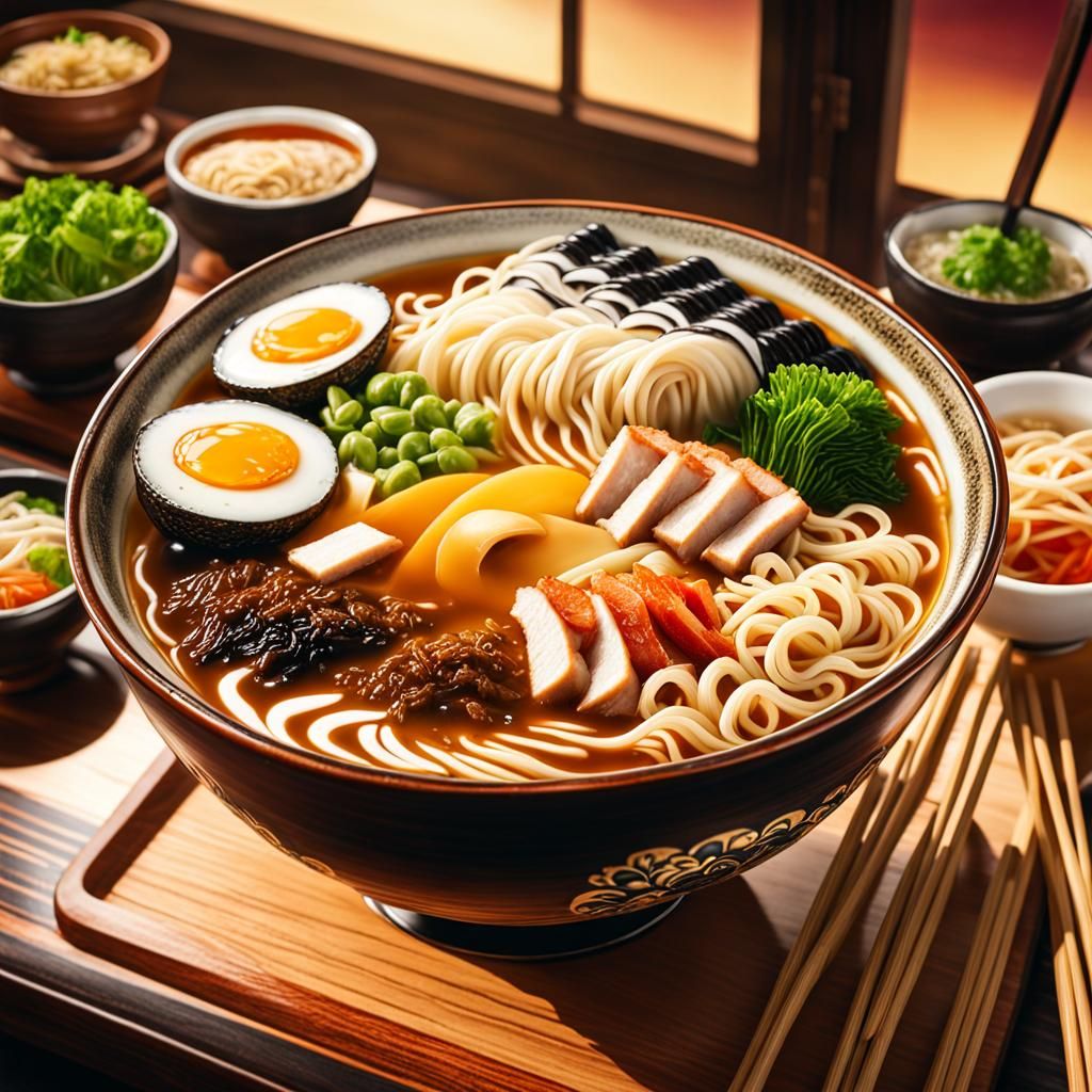 Ramen  by @Sarus Sandhill