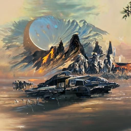 Sunrise over the mountains