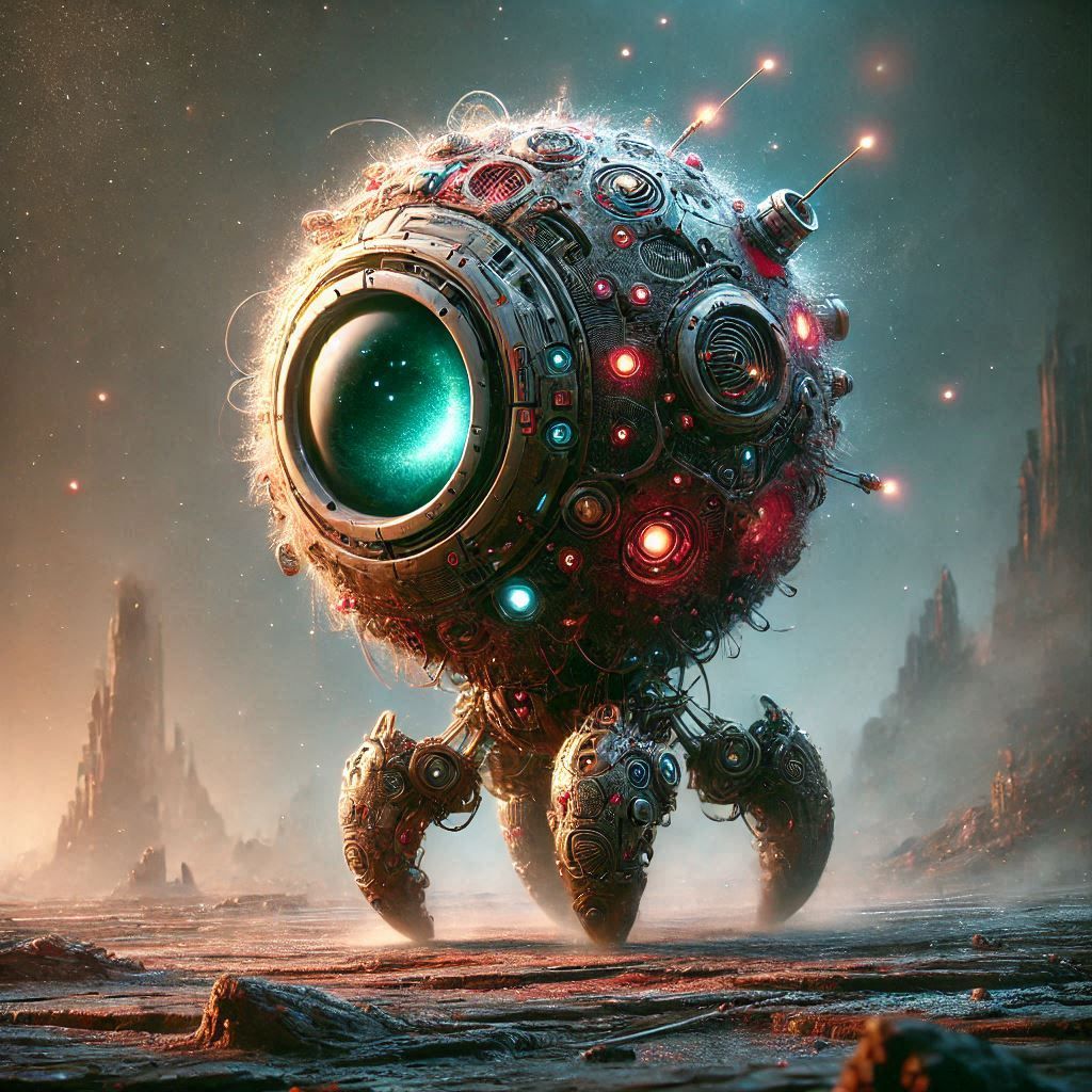 adorable fairy-tale fantasy creature portrait..