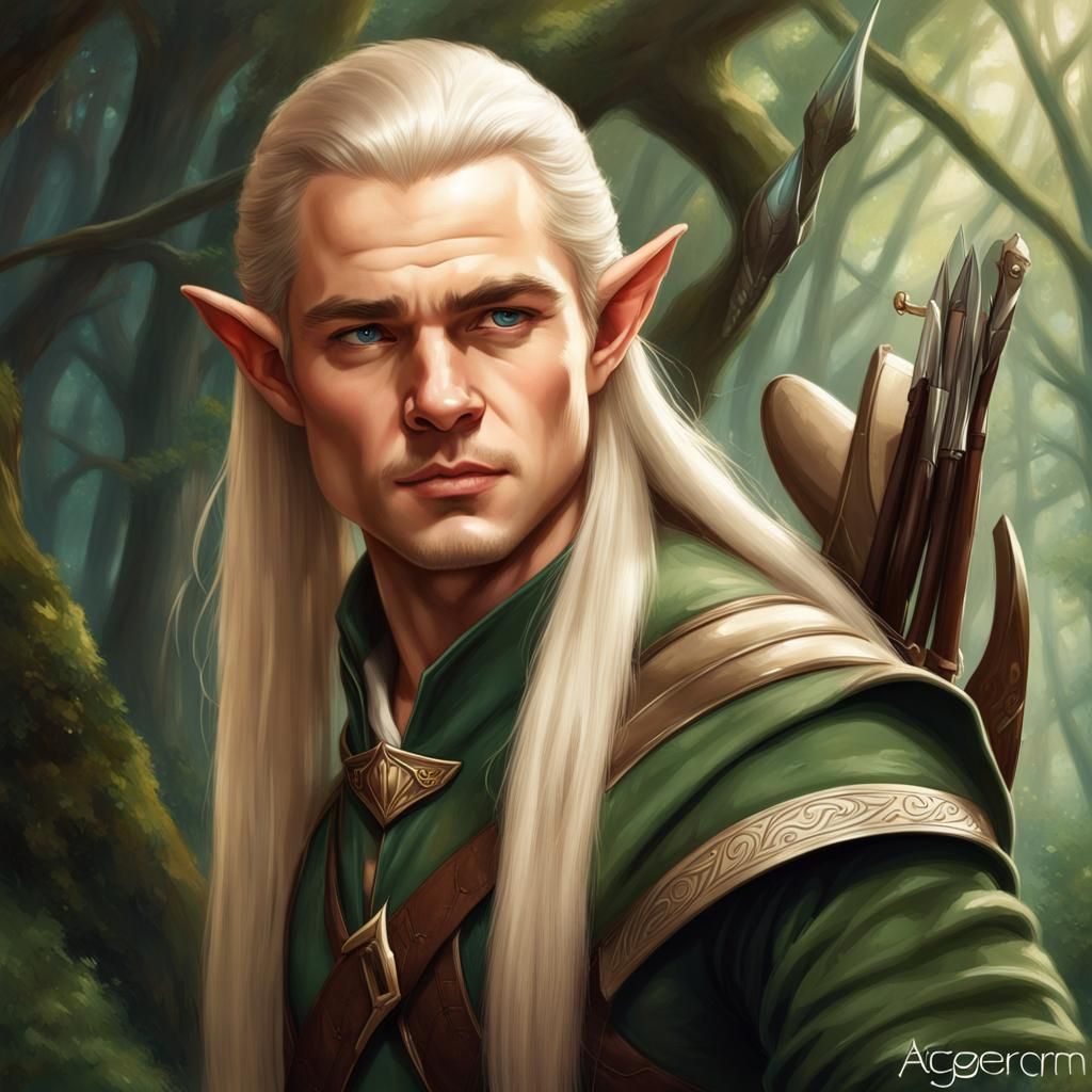 Legolas - AI Generated Artwork - NightCafe Creator