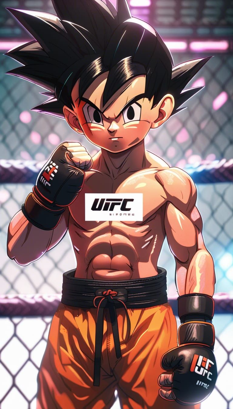 UFC Goten - AI Generated Artwork - NightCafe Creator