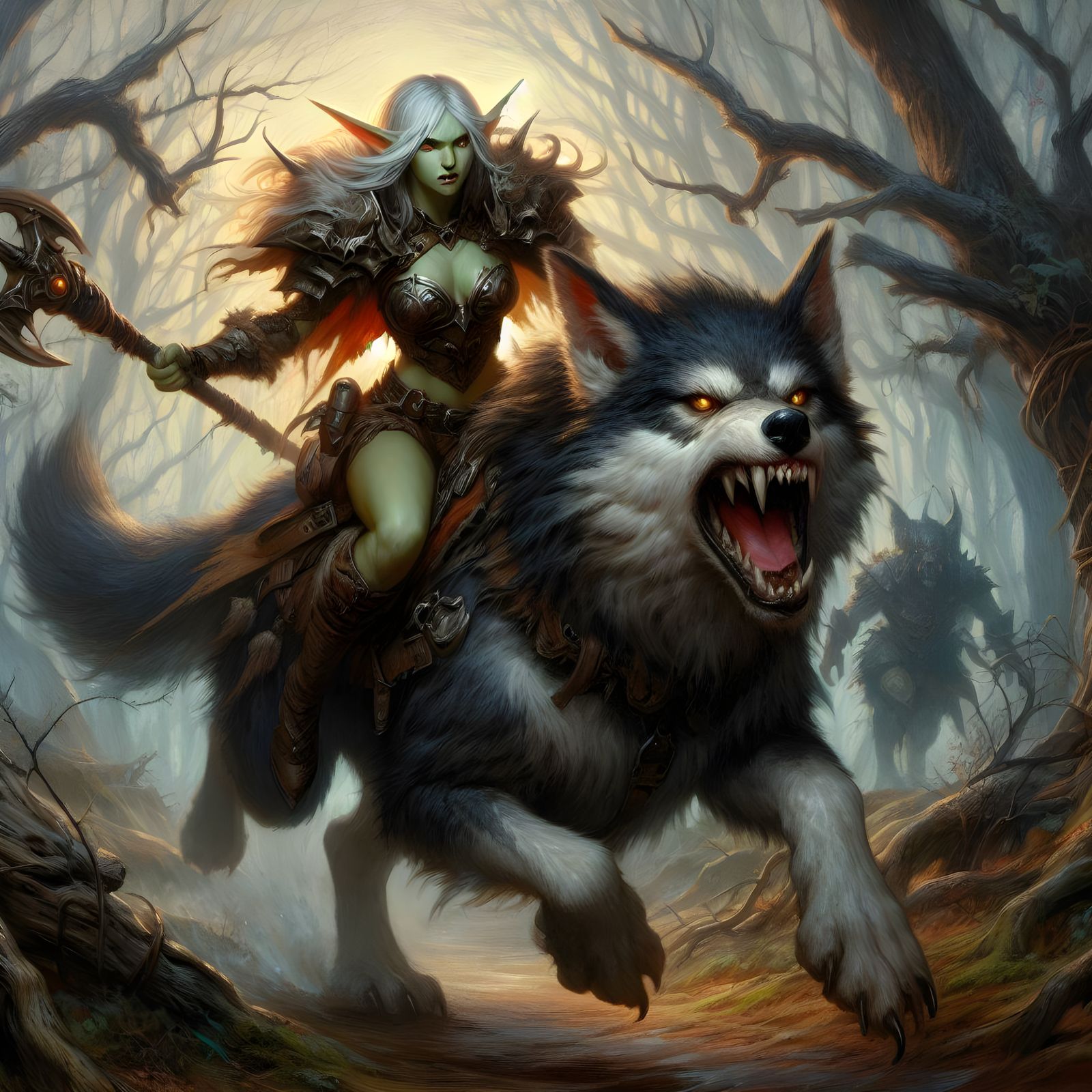 Goblin Warg Rider #5