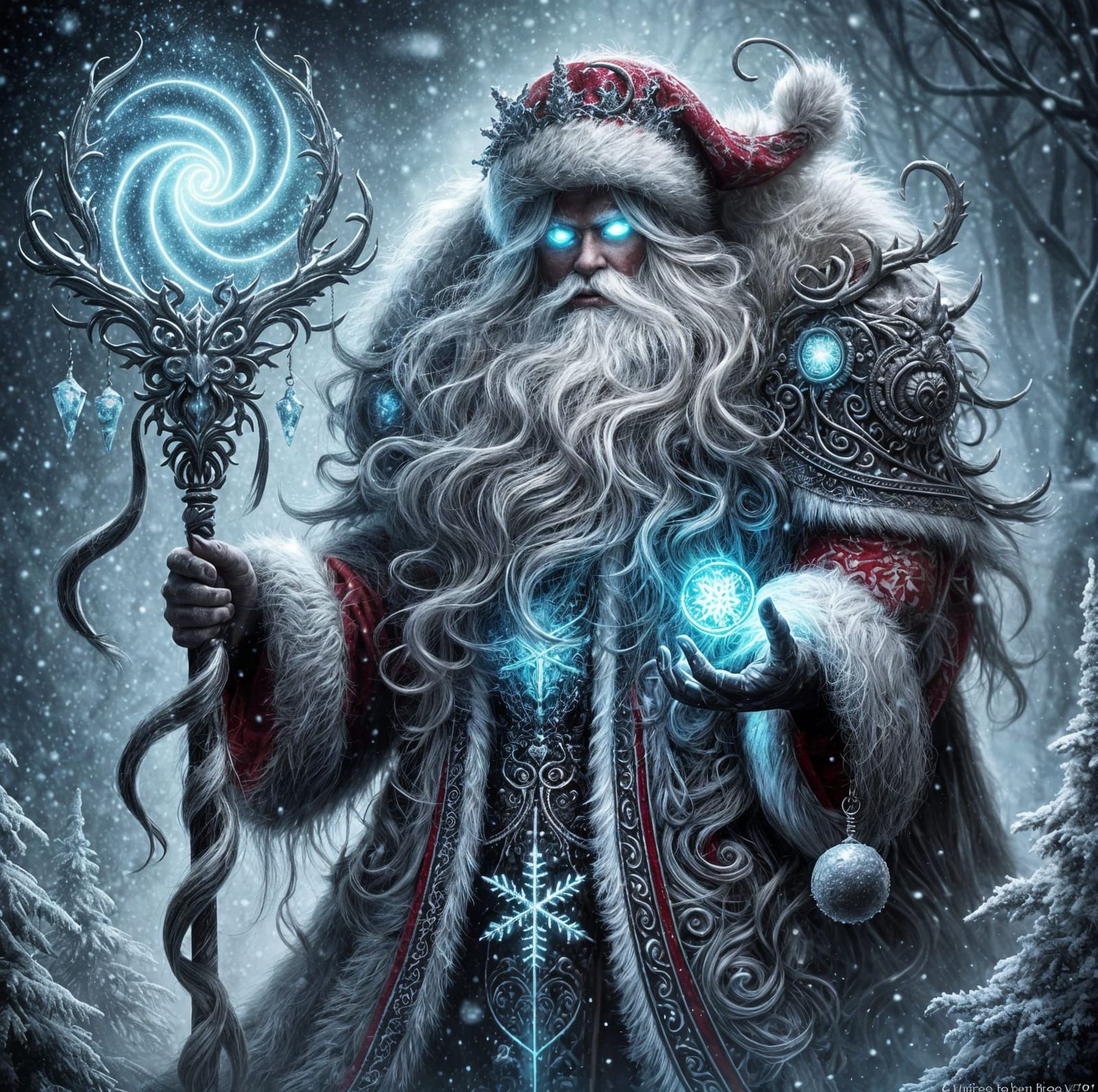 Frostborn Saint: The Arcane Winter's Keeper