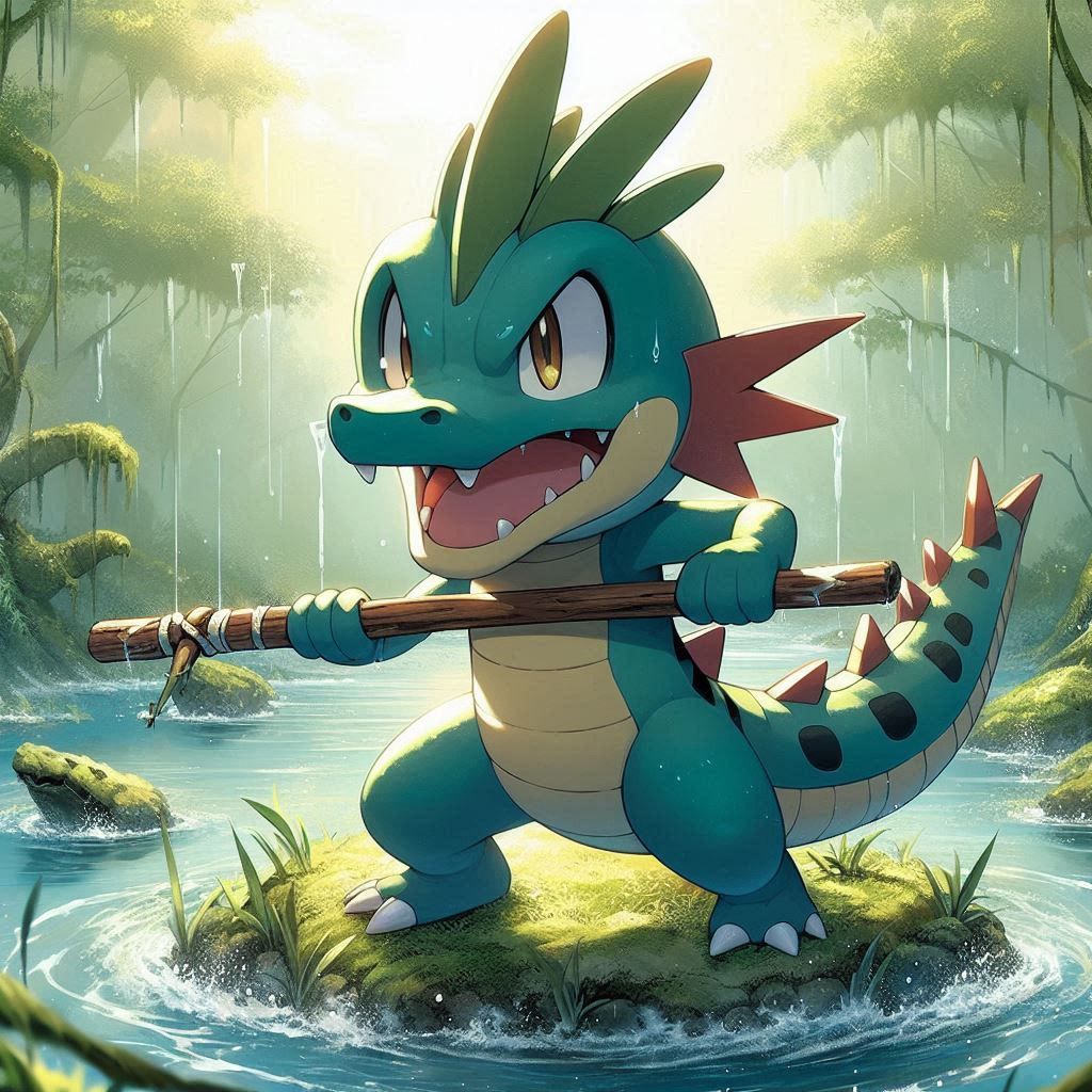 Croc Knight Pokemon