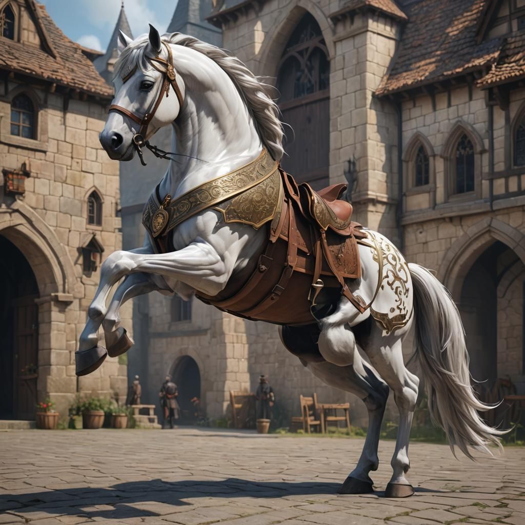Medieval horse
