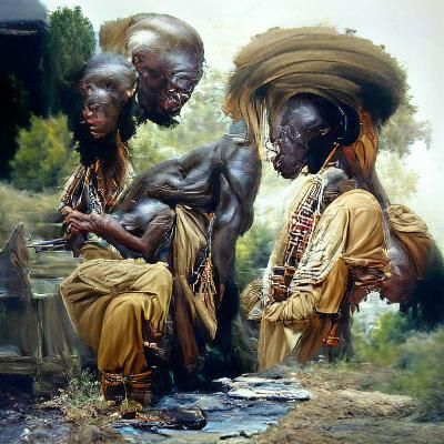 African Ancestors - AI Generated Artwork - NightCafe Creator