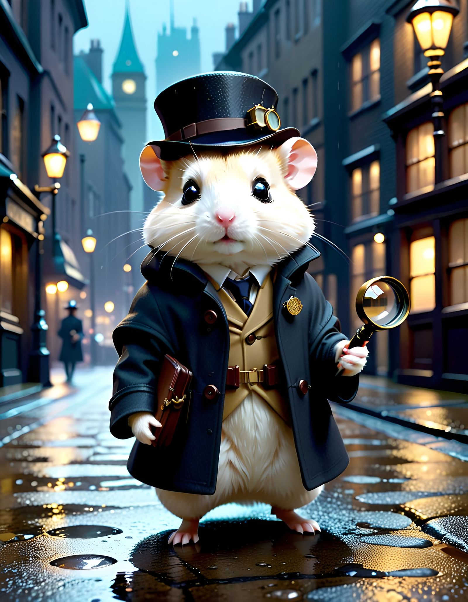 Detective Sherlock Hamster and the Strange Case of the Missi...