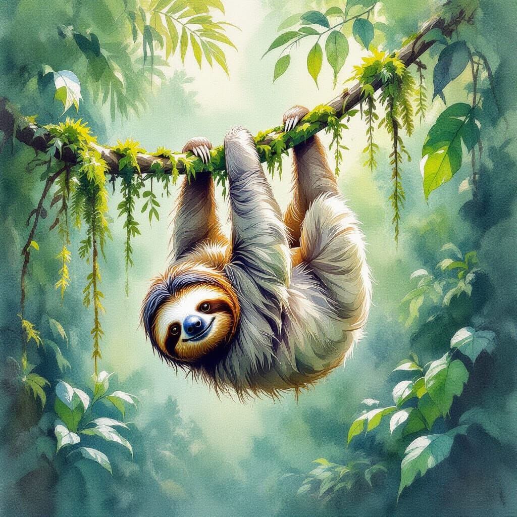 3-toed sloth 