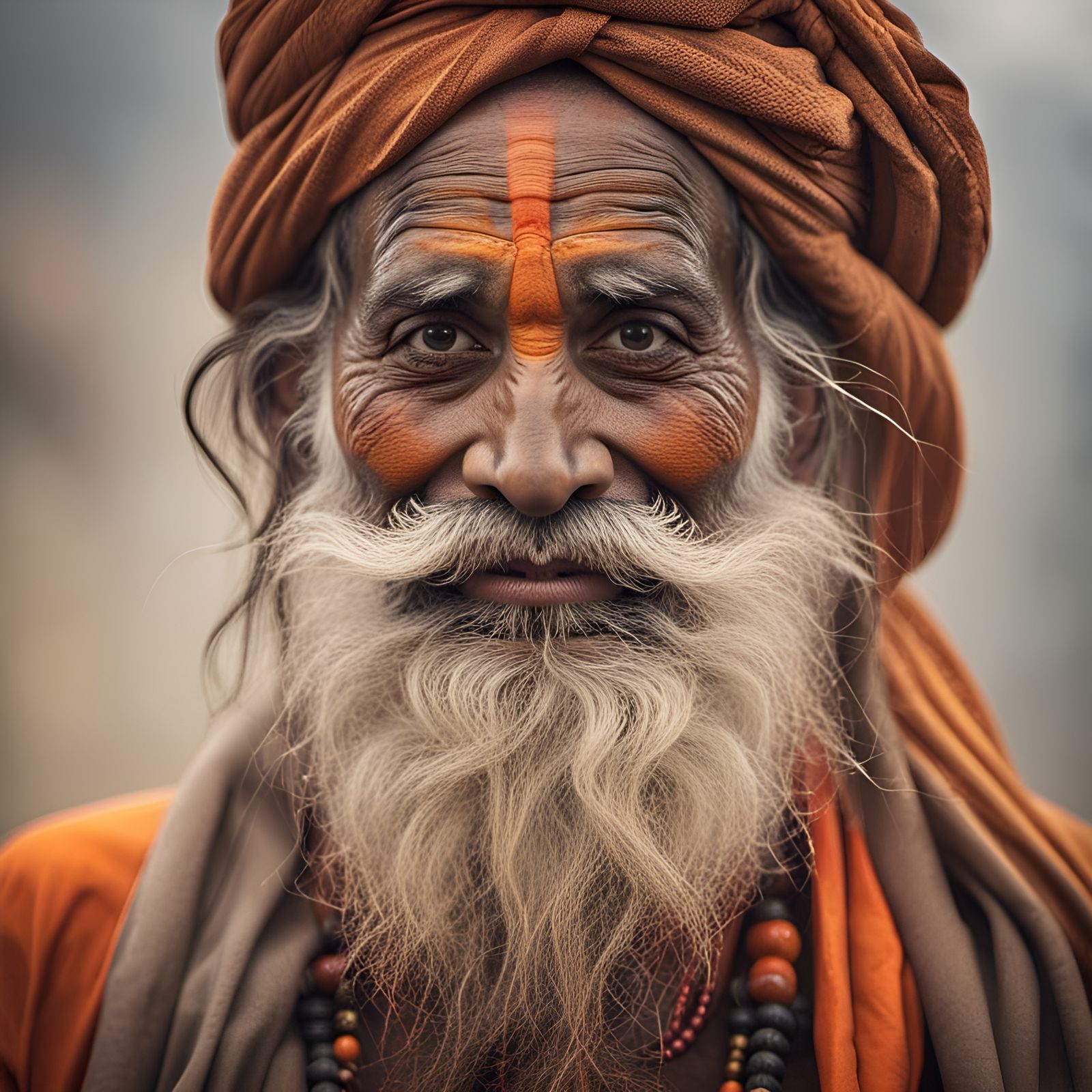 Indian Sadhu  by @Mish Mash