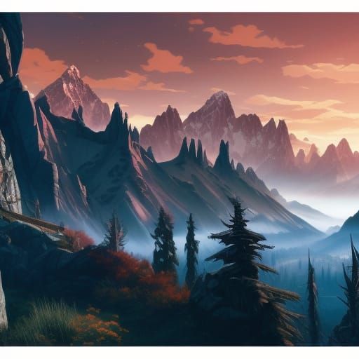Skyrim Landscape