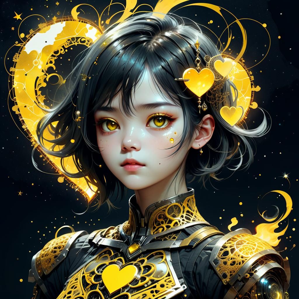 Yellow Heart Guardian