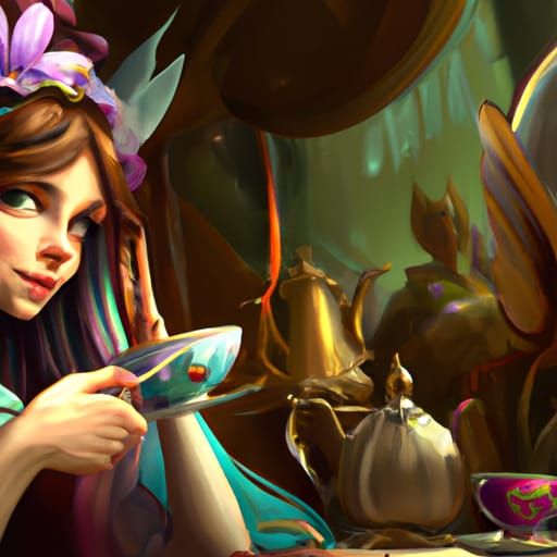 fariy tea party
