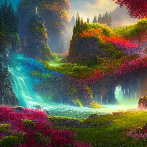 Colourful, Beautiful Natural Landscape #1