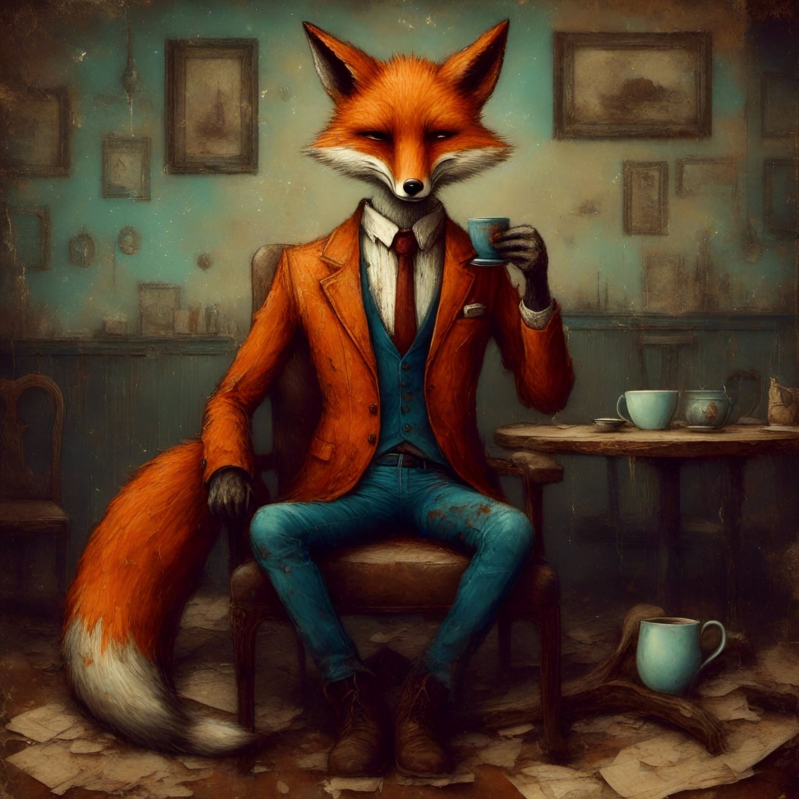Finally a coffee break.