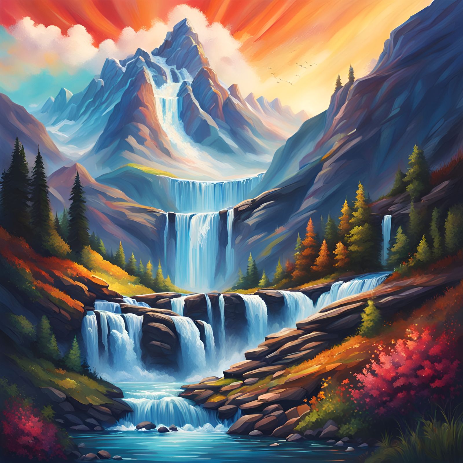 Autumn Mountains  by @Plaguey