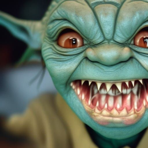 Other Deranged Members of Yoda's Species Scream to Show Thei...