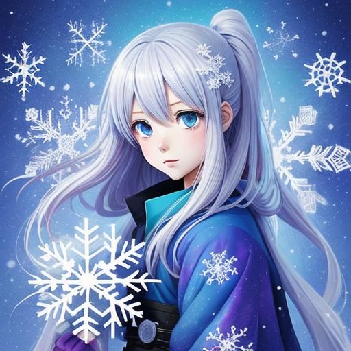AN AESTHETIC SNOWFLAKES