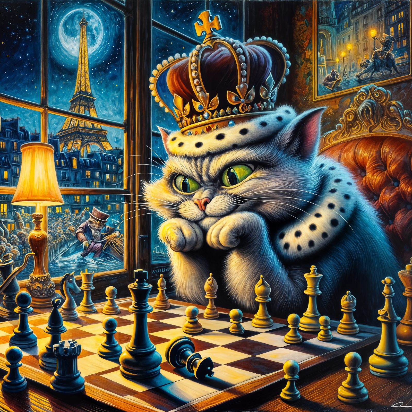 Chat et Mat, Monsieur  by @Infinite Reality