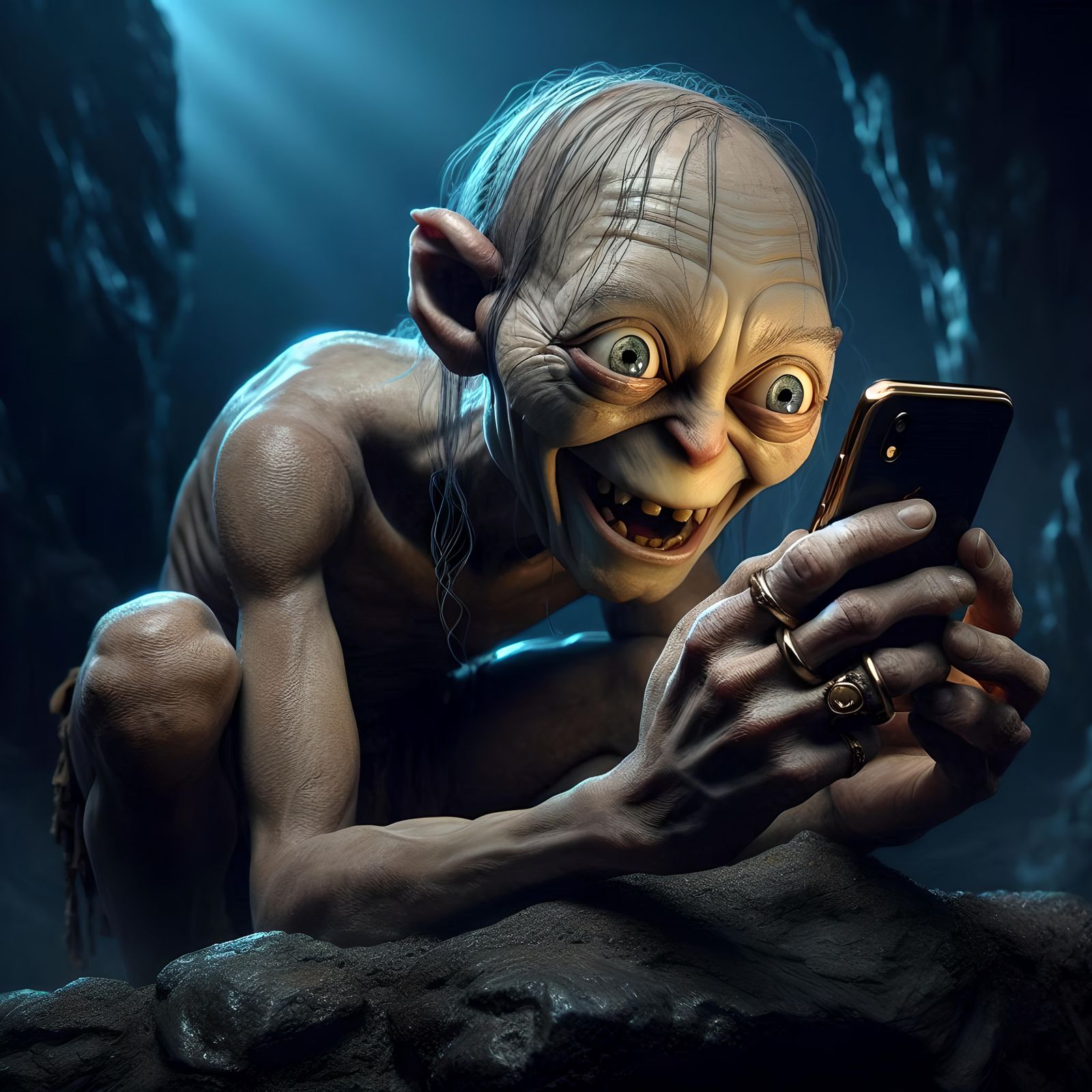 Smeagol's Selfie