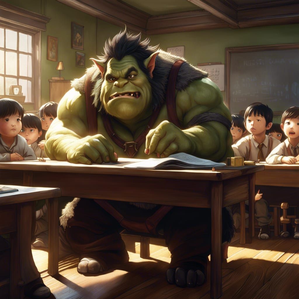 He Needs A Bigger Desk Than Everyone Else  by @Demeter_11