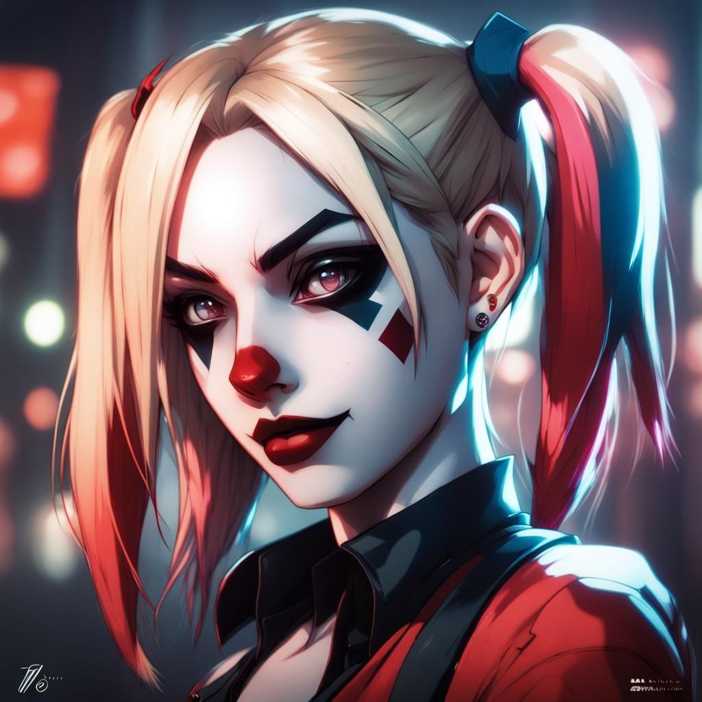 Harley Quinn - AI Generated Artwork - NightCafe Creator