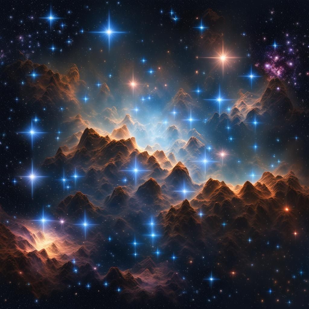 The Mountain Range nebula
