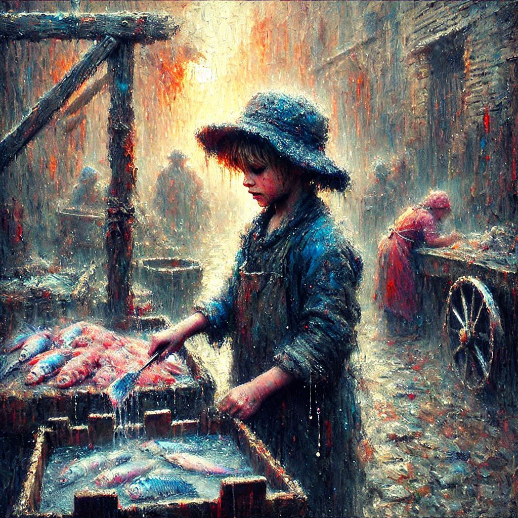 Fish seller