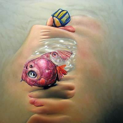 a fish sees you