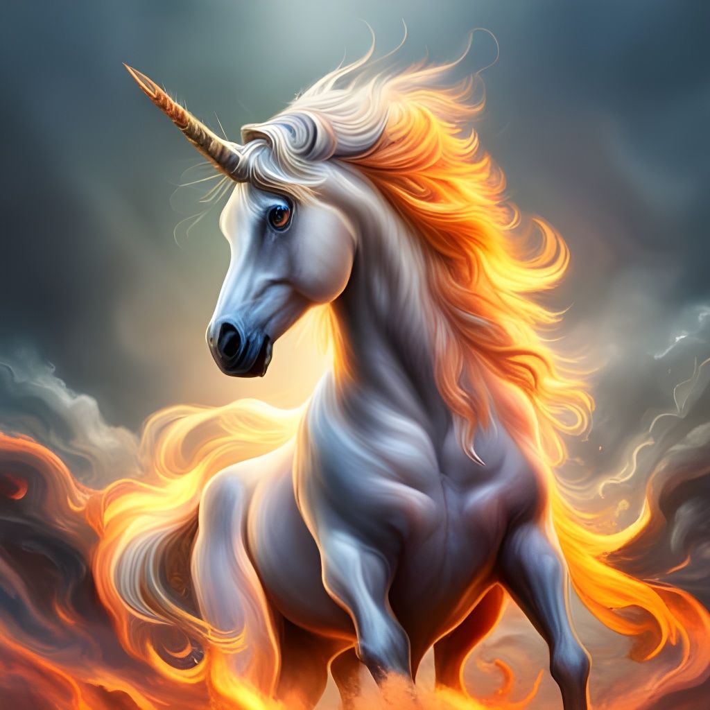 ⭐💥🔥Unicorn of Fire🔥💥⭐