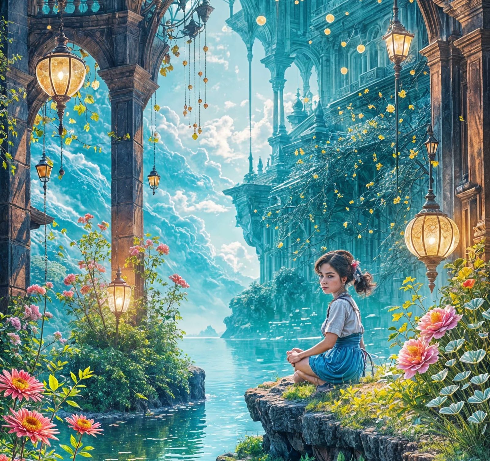  Garden fantasy / fabulous - 6 - detailed view separate collection  by @Algo Rastins
